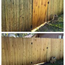 Fence cleaning