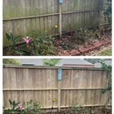 Fence cleaning