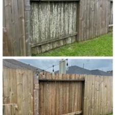 Fence cleaning