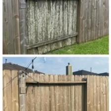 Fence cleaning