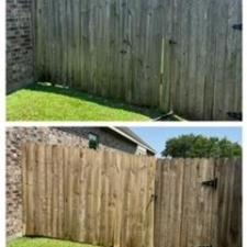 Fence cleaning