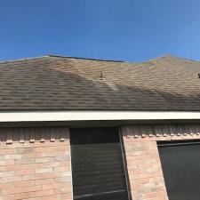 Soft wash roof cleaning